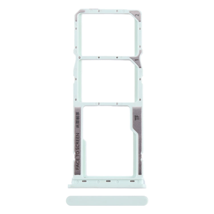 For Xiaomi Redmi A2 SIM Card Tray + SIM Card Tray + Micro SD Card Tray (Green) - Card Tray by PMC TechLife | Online Shopping South Africa | PMC TechLife
