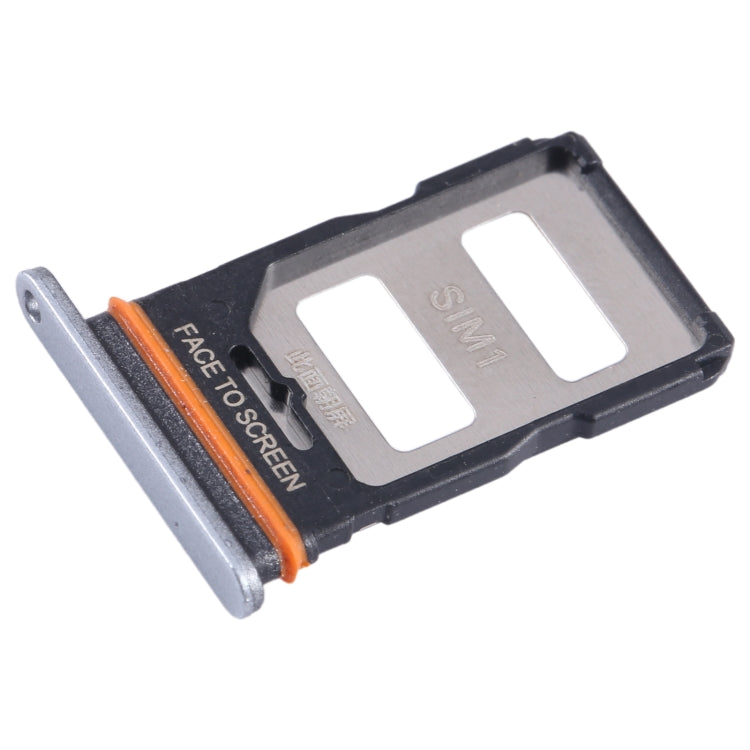 For Xiaomi Redmi Note 12T Pro SIM Card Tray + SIM Card Tray (Silver) - Card Tray by PMC TechLife | Online Shopping South Africa | PMC TechLife