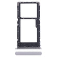 For Xiaomi Redmi 12 5G SIM Card Tray + SIM Card Tray / Micro SD Card Tray (Silver) - Card Tray by PMC TechLife | Online Shopping South Africa | PMC TechLife