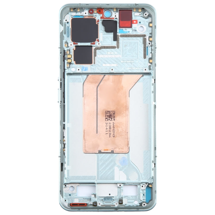 For Xiaomi 14 Pro Original Front Housing LCD Frame Bezel Plate (Green) - Frame Bezel Plate by PMC TechLife | Online Shopping South Africa | PMC TechLife