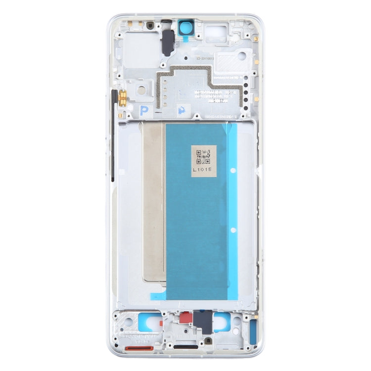 For Xiaomi Redmi K70 Original Front Housing LCD Frame Bezel Plate (Silver) - Frame Bezel Plate by PMC TechLife | Online Shopping South Africa | PMC TechLife