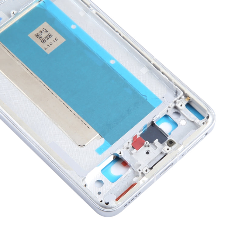 For Xiaomi Redmi K70 Original Front Housing LCD Frame Bezel Plate (Silver) - Frame Bezel Plate by PMC TechLife | Online Shopping South Africa | PMC TechLife