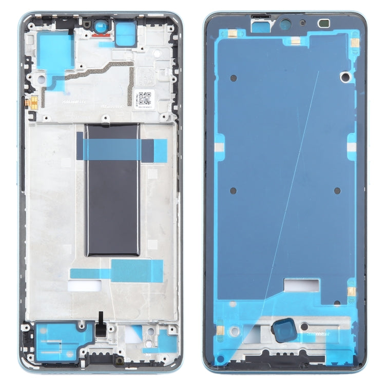For Xiaomi Redmi Note 13 Pro 5G Original Front Housing LCD Frame Bezel Plate (Blue) - Frame Bezel Plate by PMC TechLife | Online Shopping South Africa | PMC TechLife
