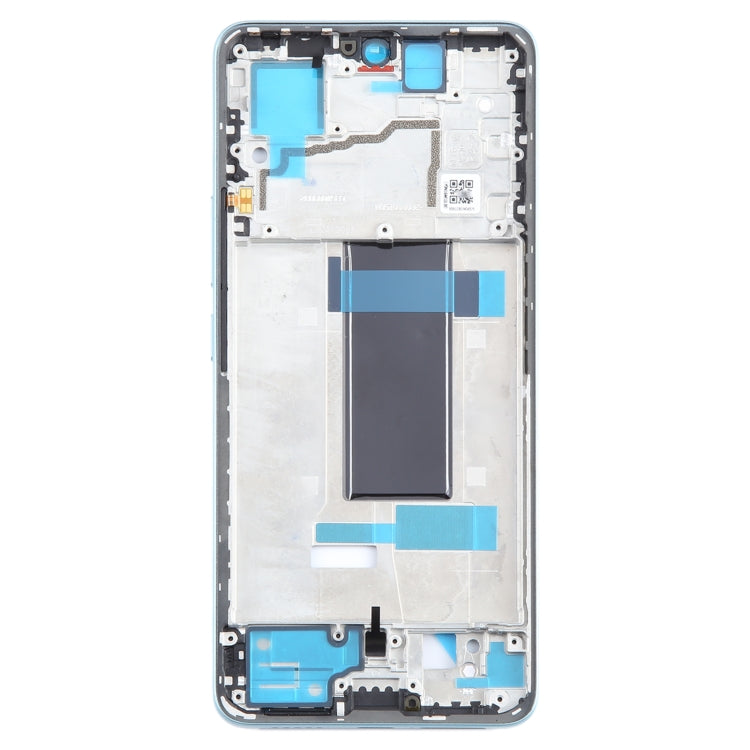 For Xiaomi Redmi Note 13 Pro 5G Original Front Housing LCD Frame Bezel Plate (Blue) - Frame Bezel Plate by PMC TechLife | Online Shopping South Africa | PMC TechLife