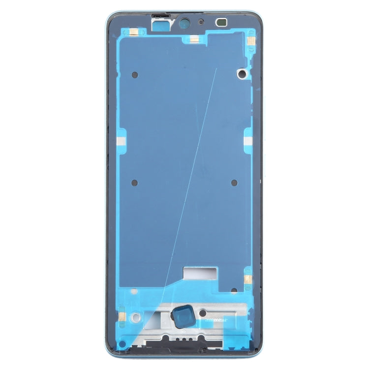 For Xiaomi Redmi Note 13 Pro 5G Original Front Housing LCD Frame Bezel Plate (Blue) - Frame Bezel Plate by PMC TechLife | Online Shopping South Africa | PMC TechLife