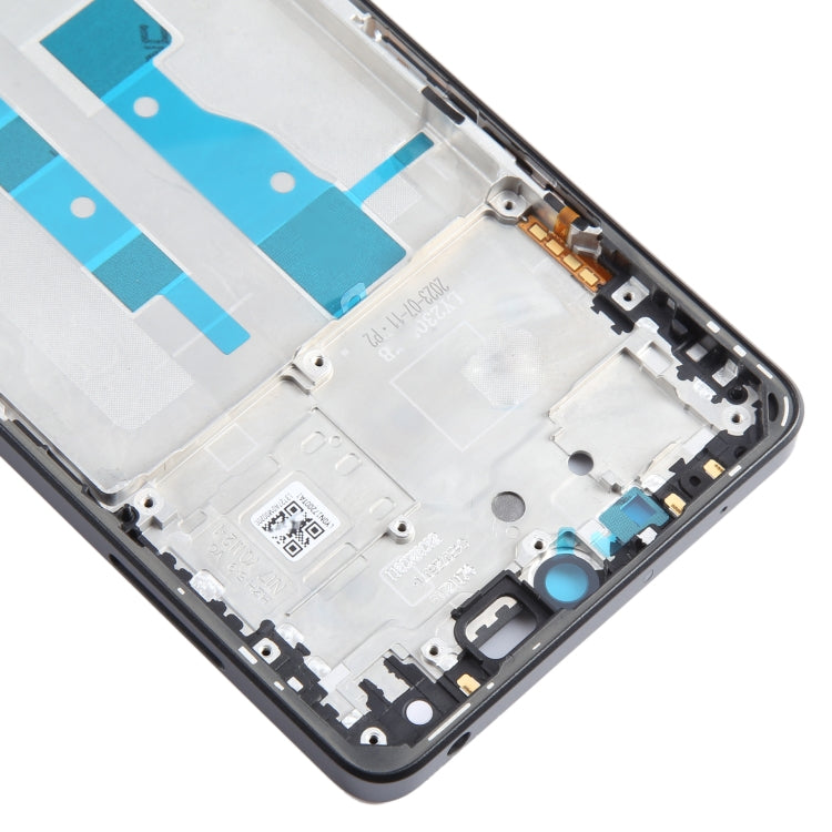 For Xiaomi Redmi Note 13 Original Front Housing LCD Frame Bezel Plate (Black) - Frame Bezel Plate by PMC TechLife | Online Shopping South Africa | PMC TechLife