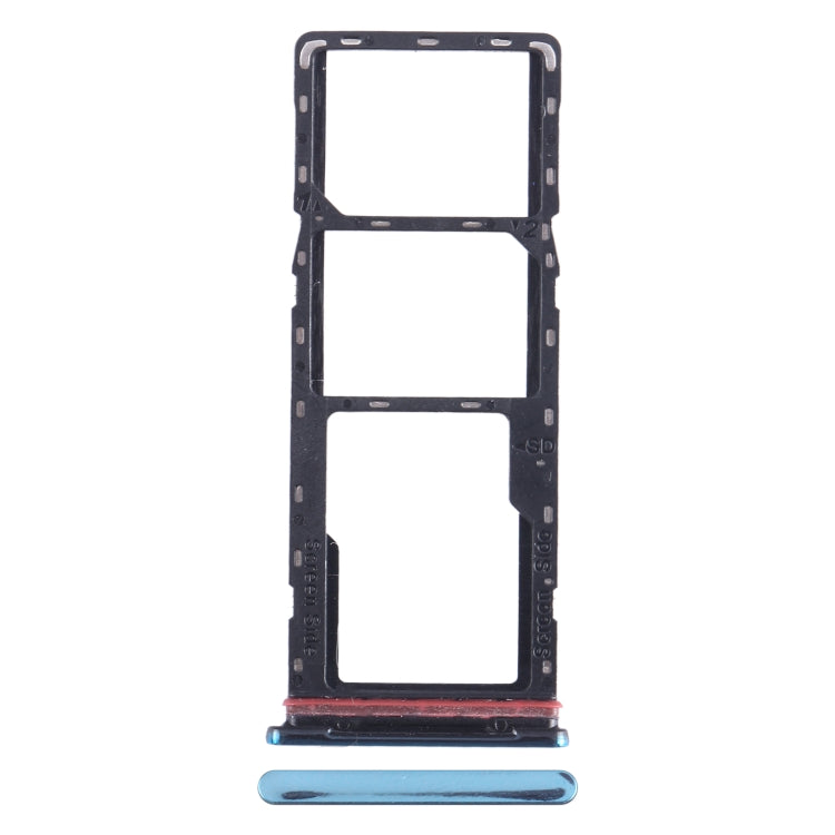 For Tecno Spark 8 SIM Card Tray + SIM Card Tray + Micro SD Card Tray (Green) - Card Tray by PMC TechLife | Online Shopping South Africa | PMC TechLife
