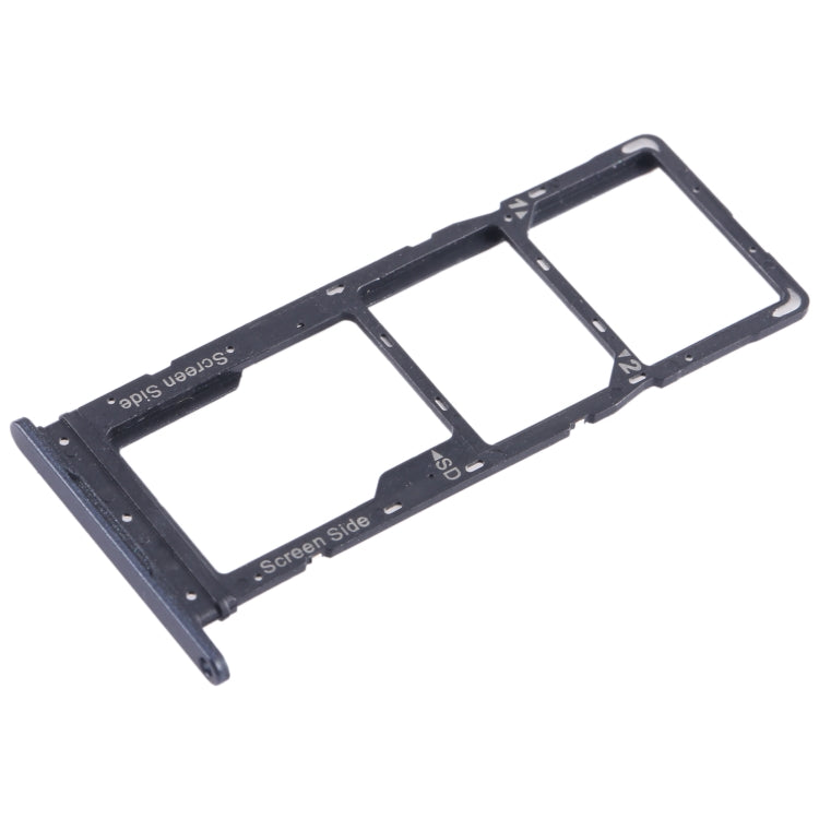 For Tecno Spark Go 2023 BF7n SIM Card Tray + SIM Card Tray + Micro SD Card Tray (Black) - Card Tray by PMC TechLife | Online Shopping South Africa | PMC TechLife