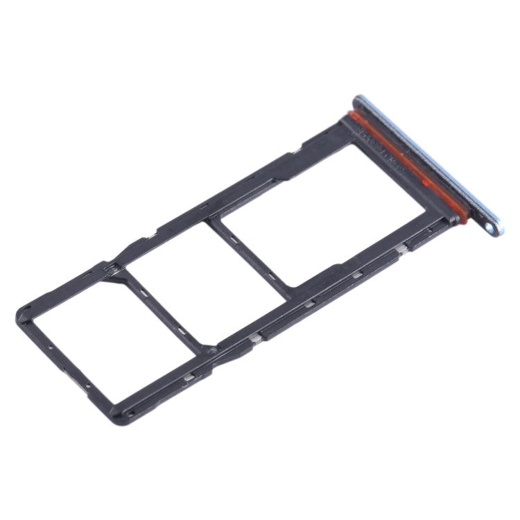 For Tecno Spark Go 2023 BF7n SIM Card Tray + SIM Card Tray + Micro SD Card Tray (Blue) - Card Tray by PMC TechLife | Online Shopping South Africa | PMC TechLife