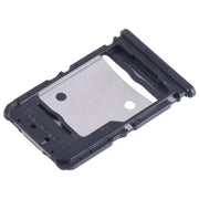 For Tecno Camon 20 Pro SIM Card Tray + Micro SD Card Tray (Silver)