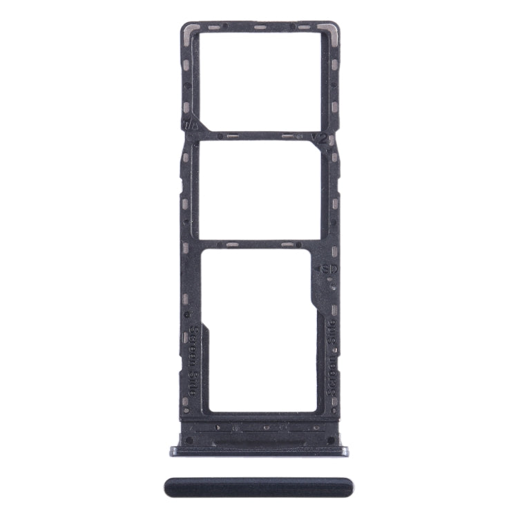 For Infinix Hot 11 Play SIM Card Tray + SIM Card Tray + Micro SD Card Tray (Black) - Card Tray by PMC TechLife | Online Shopping South Africa | PMC TechLife