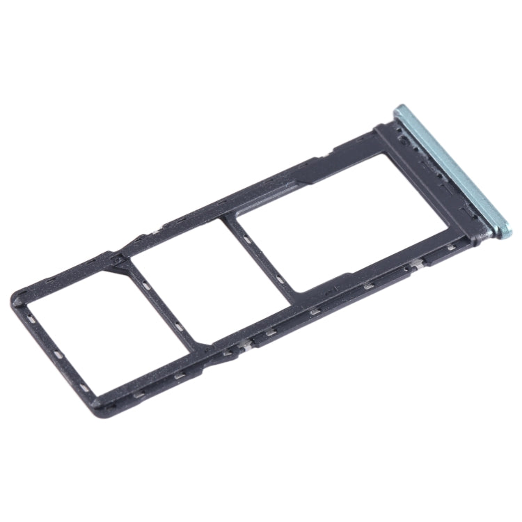 For Infinix Hot 20i X665 SIM Card Tray + SIM Card Tray + Micro SD Card Tray (Green) - Card Tray by PMC TechLife | Online Shopping South Africa | PMC TechLife