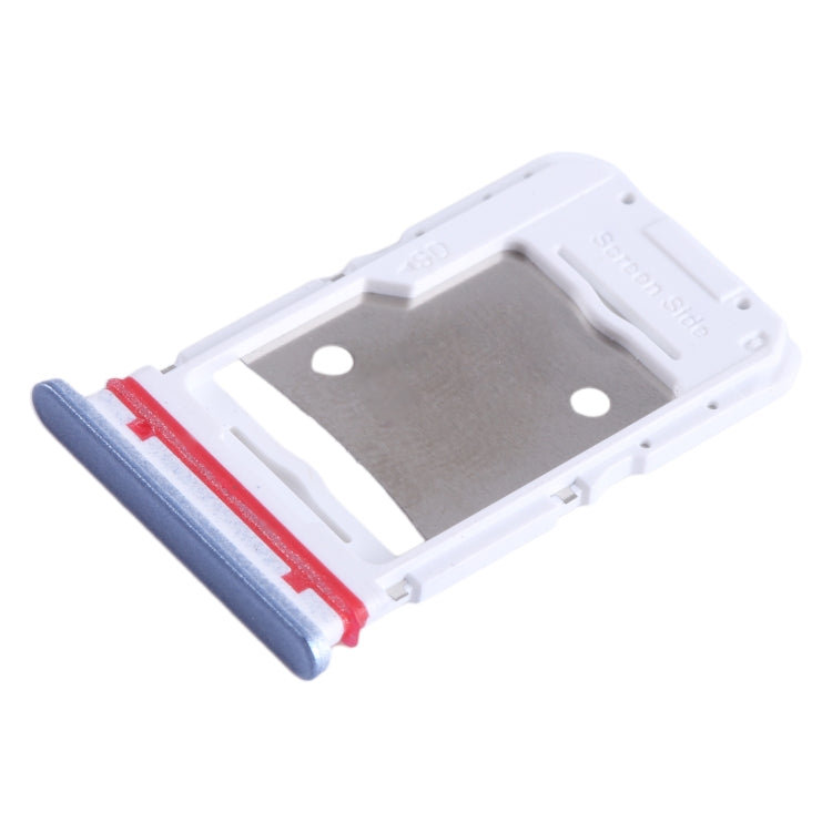 For Infinix Hot 20 5G X666 SIM Card Tray + SIM Card Tray + Micro SD Card Tray (Blue) - Card Tray by PMC TechLife | Online Shopping South Africa | PMC TechLife