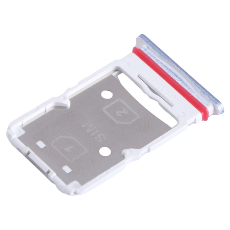 For Infinix Hot 20 5G X666 SIM Card Tray + SIM Card Tray + Micro SD Card Tray (Blue) - Card Tray by PMC TechLife | Online Shopping South Africa | PMC TechLife