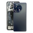 For OnePlus ACE 2 PHK110 Battery Glass Back Cover(Black) - Back Cover by PMC TechLife | Online Shopping South Africa | PMC TechLife