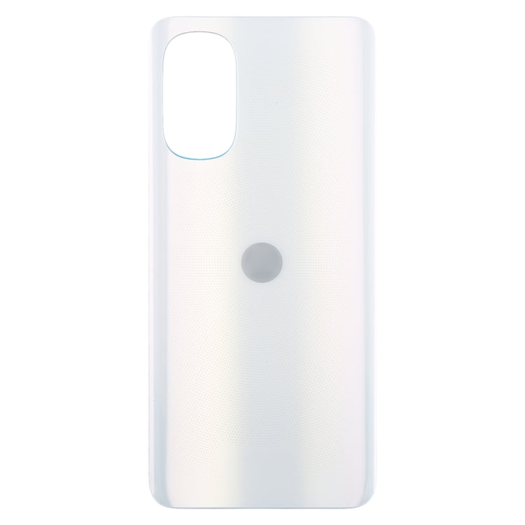 For Motorola Moto G82 Original Battery Back Cover(White) - Back Cover by PMC TechLife | Online Shopping South Africa | PMC TechLife