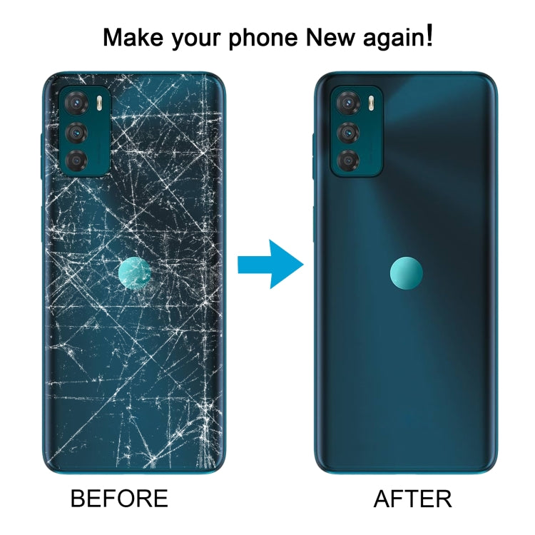 For Motorola Moto G42 Original Battery Back Cover(Gold) - Back Cover by PMC TechLife | Online Shopping South Africa | PMC TechLife