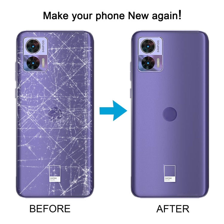 For Motorola Edge 30 Neo Original Battery Back Cover(Black) - Back Cover by PMC TechLife | Online Shopping South Africa | PMC TechLife