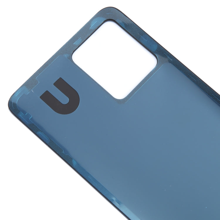 For Motorola Moto G72 Original Battery Back Cover(Blue)