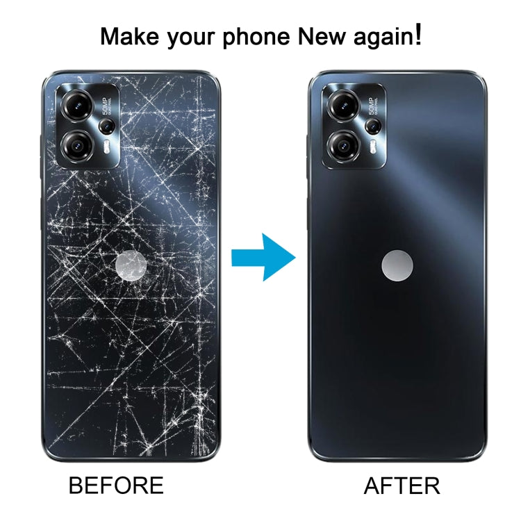 For Motorola Moto G23 Original Battery Back Cover(Blue) - Back Cover by PMC TechLife | Online Shopping South Africa | PMC TechLife