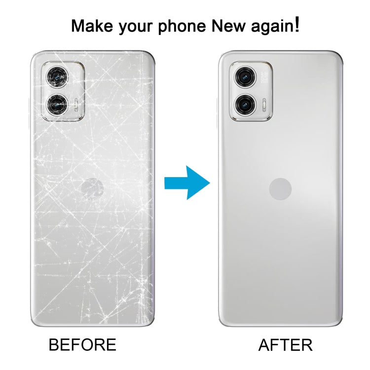 For Motorola Moto G73 Original Battery Back Cover(White) - free shipping - PMC TechLife - Order now!