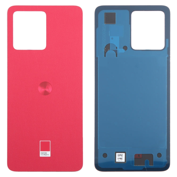 For Motorola Moto G84 Original Battery Back Cover(Red) - Back Cover by PMC TechLife | Online Shopping South Africa | PMC TechLife