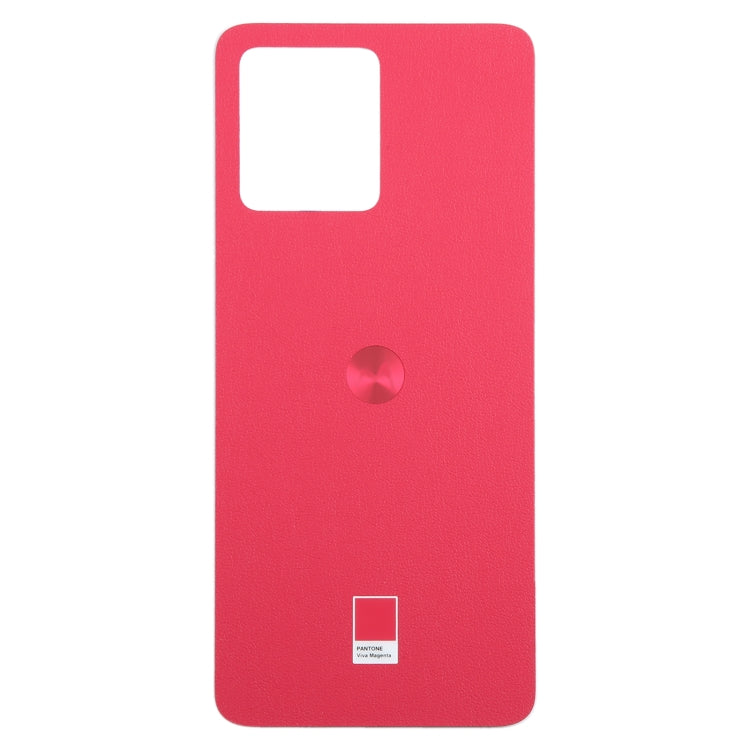 For Motorola Moto G84 Original Battery Back Cover(Red) - Back Cover by PMC TechLife | Online Shopping South Africa | PMC TechLife