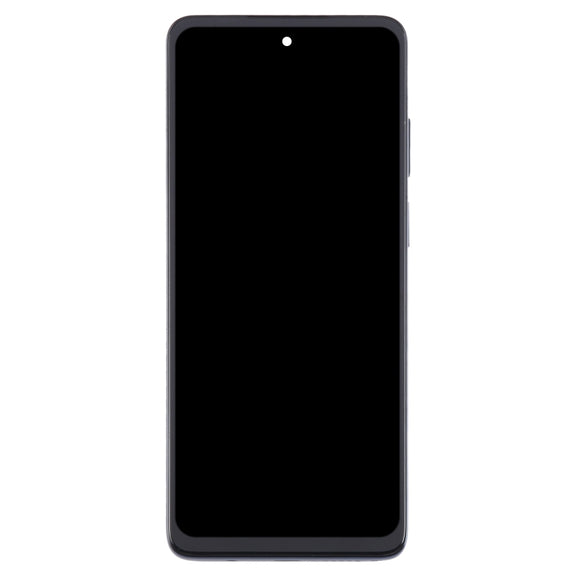 For Motorola Moto G Stylus 5G 2022 OEM LCD Screen Digitizer Full Assembly with Frame (Blue)