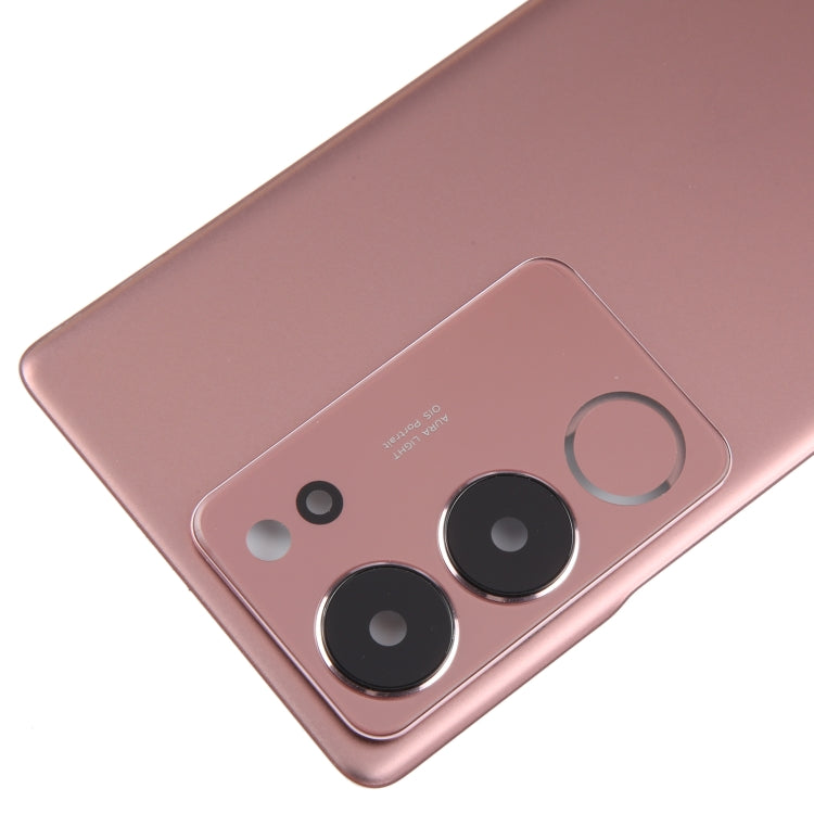 For vivo V29 Original Battery Back Cover with Camera Lens Cover(Purple Red) - Back Cover by PMC TechLife | Online Shopping South Africa | PMC TechLife