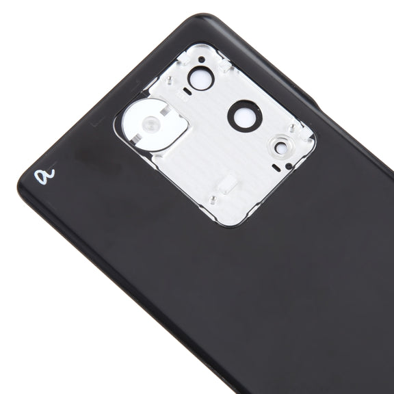 For vivo V27 Original Battery Back Cover with Camera Lens Cover(Black)