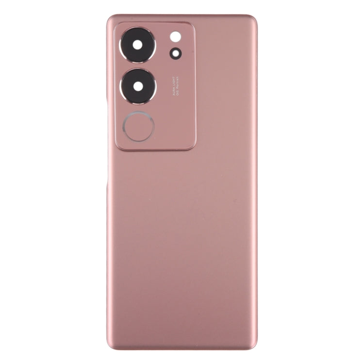 For vivo V29 Pro Original Battery Back Cover with Camera Lens Cover(Purple Red) - Back Cover by PMC TechLife | Online Shopping South Africa | PMC TechLife