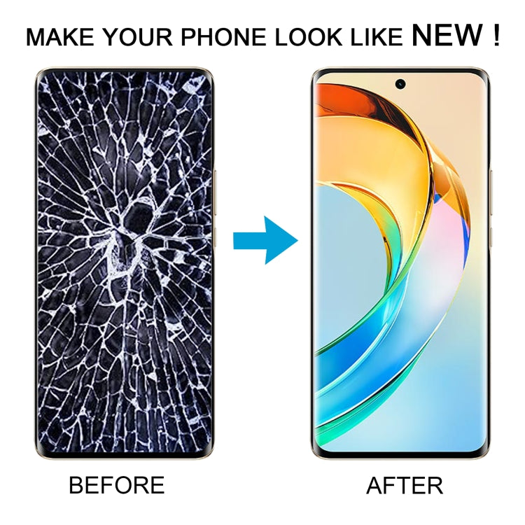 For Honor X9b Original LCD Screen Digitizer Full Assembly with Frame (Gold) - LCD Screen by PMC TechLife | Online Shopping South Africa | PMC TechLife