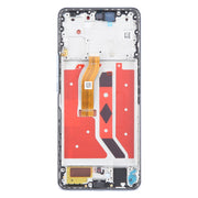 For Honor Magic6 Lite Original LCD Screen Digitizer Full Assembly with Frame (Silver)