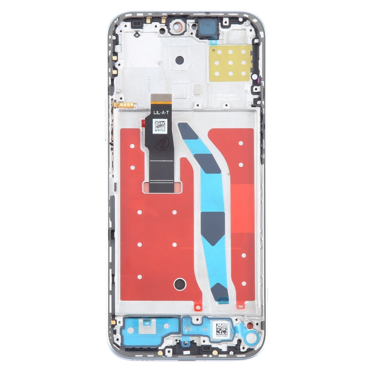 For Honor X50i+ Original LCD Screen Digitizer Full Assembly with Frame (Silver) - LCD Screen by PMC TechLife | Online Shopping South Africa | PMC TechLife