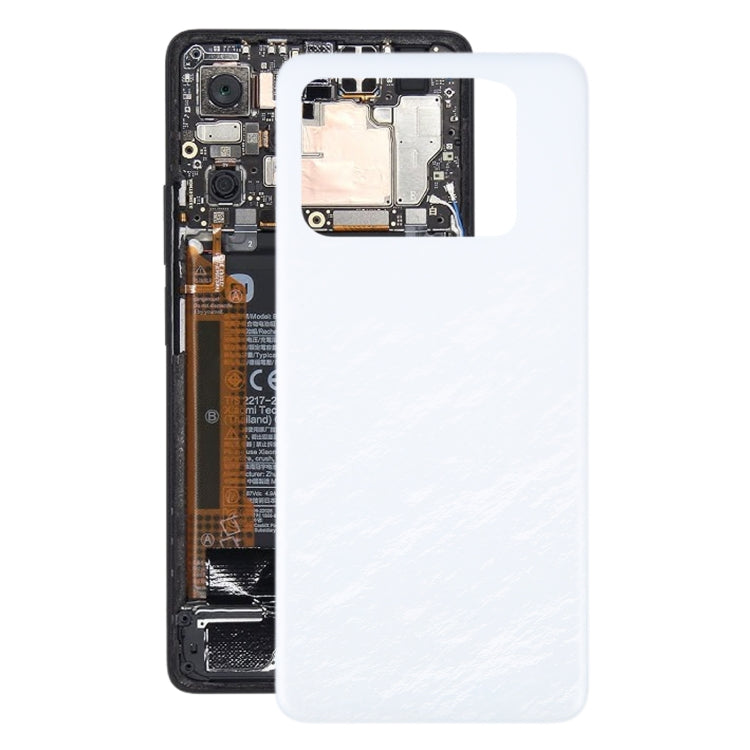 For Xiaomi Redmi K70E Original Battery Back Cover(White) - free shipping - PMC TechLife - Order now!
