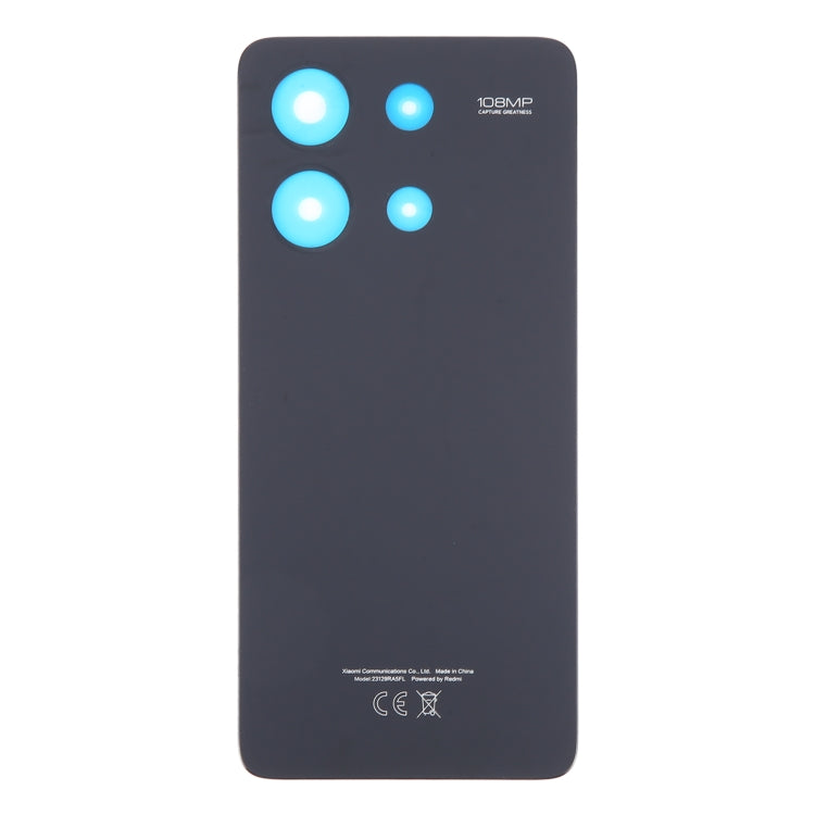 For Xiaomi Redmi Note 13 4G Original Battery Back Cover(Black) - Back Cover by PMC TechLife | Online Shopping South Africa | PMC TechLife