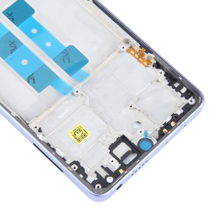 For Xiaomi Poco M6 Pro 4G Original Front Housing LCD Frame Bezel Plate (Purple) - LCD Related Parts by PMC TechLife | Online Shopping South Africa | PMC TechLife