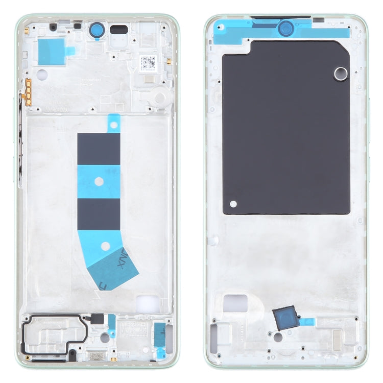 For Xiaomi Redmi Note 13 4G Original Front Housing LCD Frame Bezel Plate (Green) - LCD Related Parts by PMC TechLife | Online Shopping South Africa | PMC TechLife