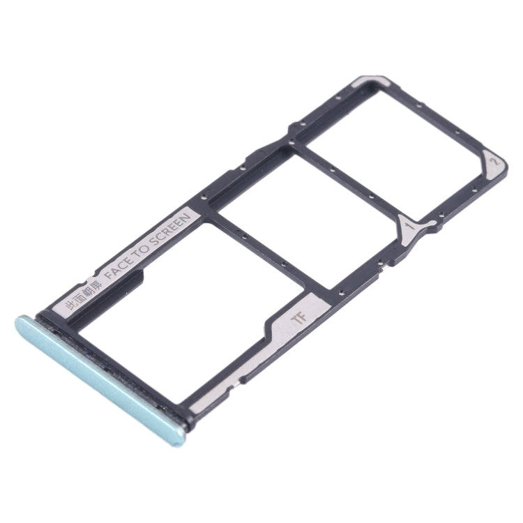 For Xiaomi Redmi Note 12 4G SIM Card Tray + SIM Card Tray + Micro SD Card Tray (Green) - Card Tray by PMC TechLife | Online Shopping South Africa | PMC TechLife