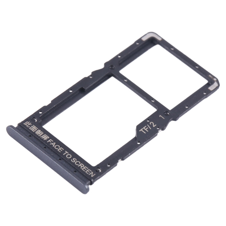 For Xiaomi Redmi Note 12 5G SIM Card Tray + SIM / Micro SD Card Tray (Black) - Card Tray by PMC TechLife | Online Shopping South Africa | PMC TechLife