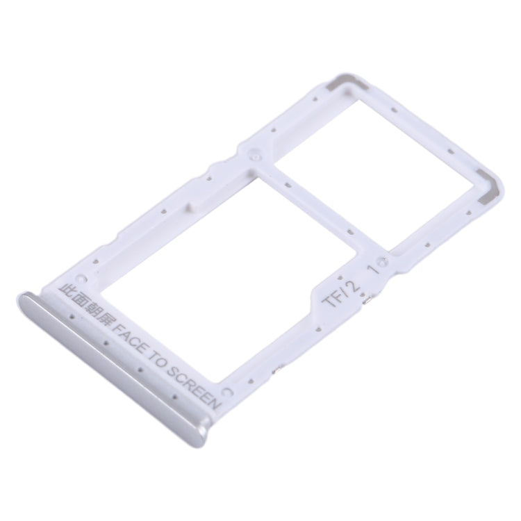For Xiaomi Redmi Note 12 5G SIM Card Tray + SIM / Micro SD Card Tray (Silver) - Card Tray by PMC TechLife | Online Shopping South Africa | PMC TechLife