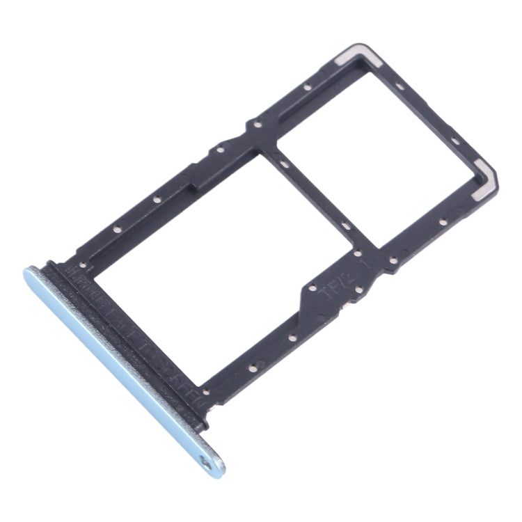 For Xiaomi Redmi Note 13 5G SIM Card Tray + SIM / Micro SD Card Tray (Blue) - Card Tray by PMC TechLife | Online Shopping South Africa | PMC TechLife | Buy Now Pay Later Mobicred