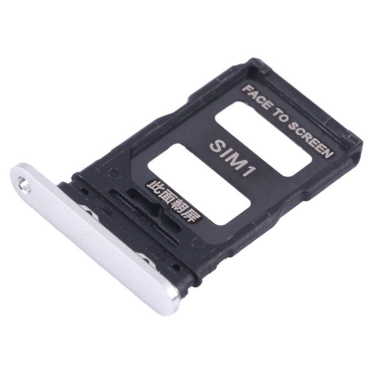 For Xiaomi 14 SIM Card Tray + SIM Card Tray (Silver) - Card Tray by PMC TechLife | Online Shopping South Africa | PMC TechLife