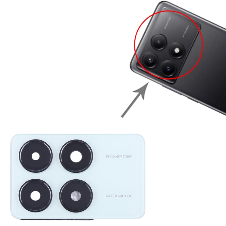 For Xiaomi Redmi K70E Camera Lens Cover (Green) - Camera by PMC TechLife | Online Shopping South Africa | PMC TechLife