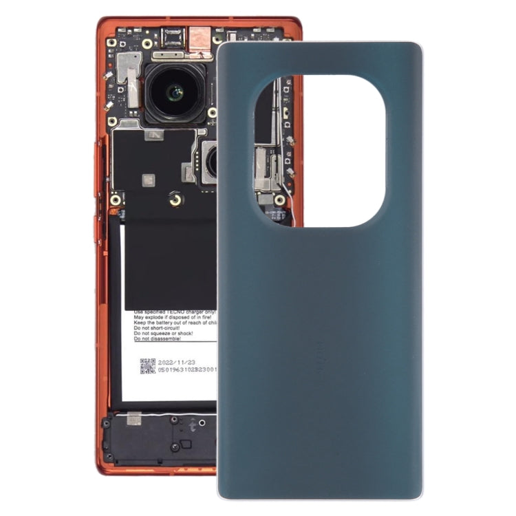 For Tecno Phantom X2 Pro AD9 Original Battery Back Cover(Blue) - Back Cover by PMC TechLife | Online Shopping South Africa | PMC TechLife