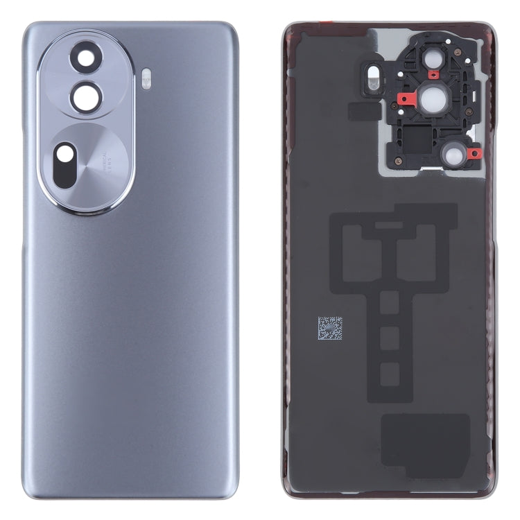 For OPPO Reno11 Pro Global Original Battery Back Cover with Camera Lens Cover(Grey) - Back Cover by PMC TechLife | Online Shopping South Africa | PMC TechLife | Buy Now Pay Later Mobicred