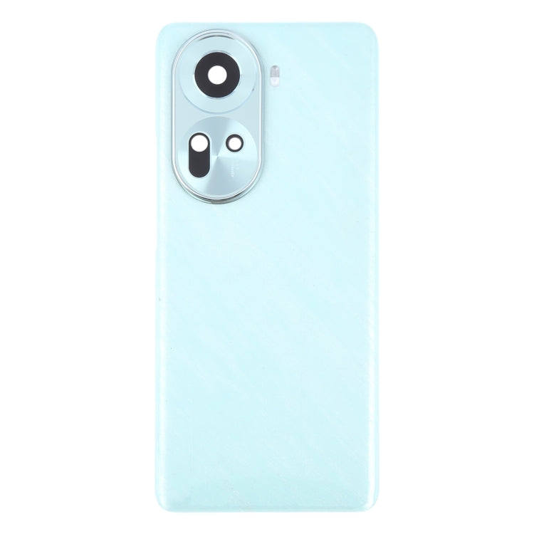 For OPPO Reno11 Global Original Battery Back Cover with Camera Lens Cover(Green) - Back Cover by PMC TechLife | Online Shopping South Africa | PMC TechLife | Buy Now Pay Later Mobicred
