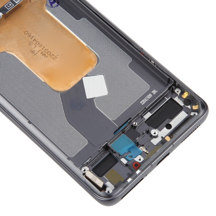 For Xiaomi 12X Original AMOLED Material LCD Screen Digitizer Full Assembly with Frame (Black) - LCD Screen by PMC TechLife | Online Shopping South Africa | PMC TechLife