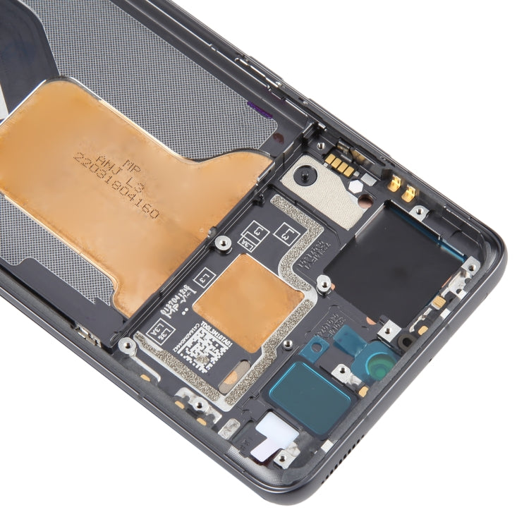 For Xiaomi 12S Original AMOLED Material LCD Screen Digitizer Full Assembly with Frame (Black) - free shipping - PMC TechLife - Order now!