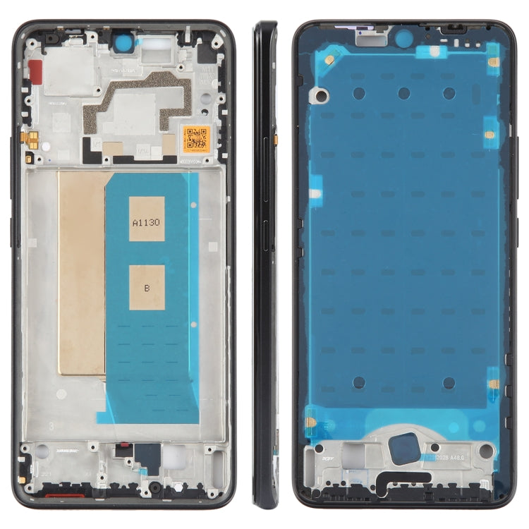For Xiaomi Poco F5 Pro Original Front Housing LCD Frame Bezel Plate (Black) - Frame Bezel Plate by PMC TechLife | Online Shopping South Africa | PMC TechLife | Buy Now Pay Later Mobicred